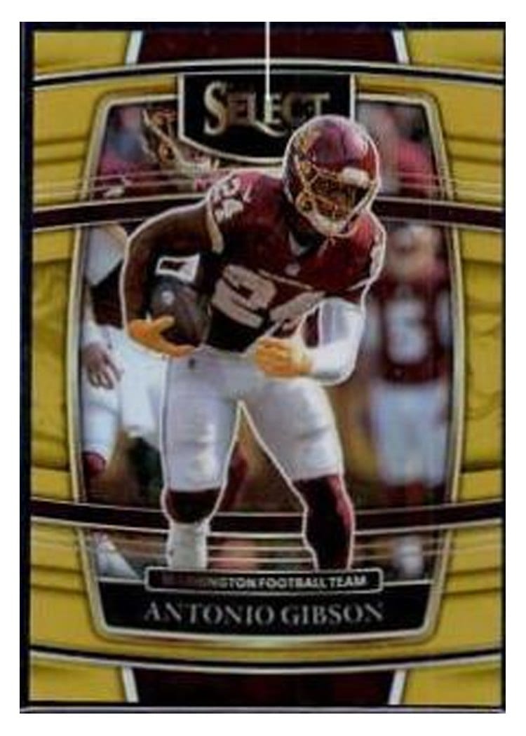 2021 Panini Select Base Set Antonio Gibson #34 card