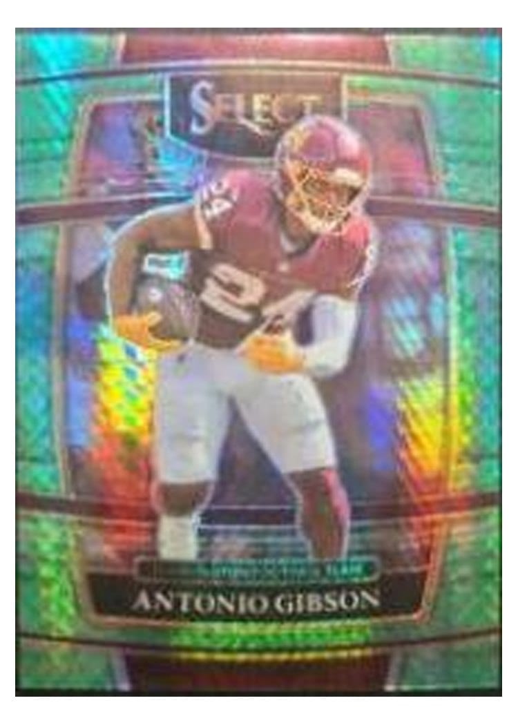 2021 Panini Select Base Set Antonio Gibson #34 card