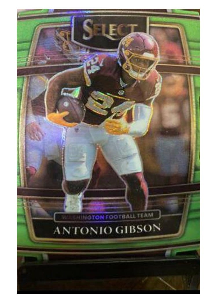 2021 Panini Select Base Set Antonio Gibson #34 card