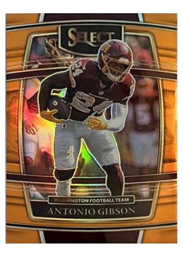 2021 Panini Select Base Set Antonio Gibson #34 card
