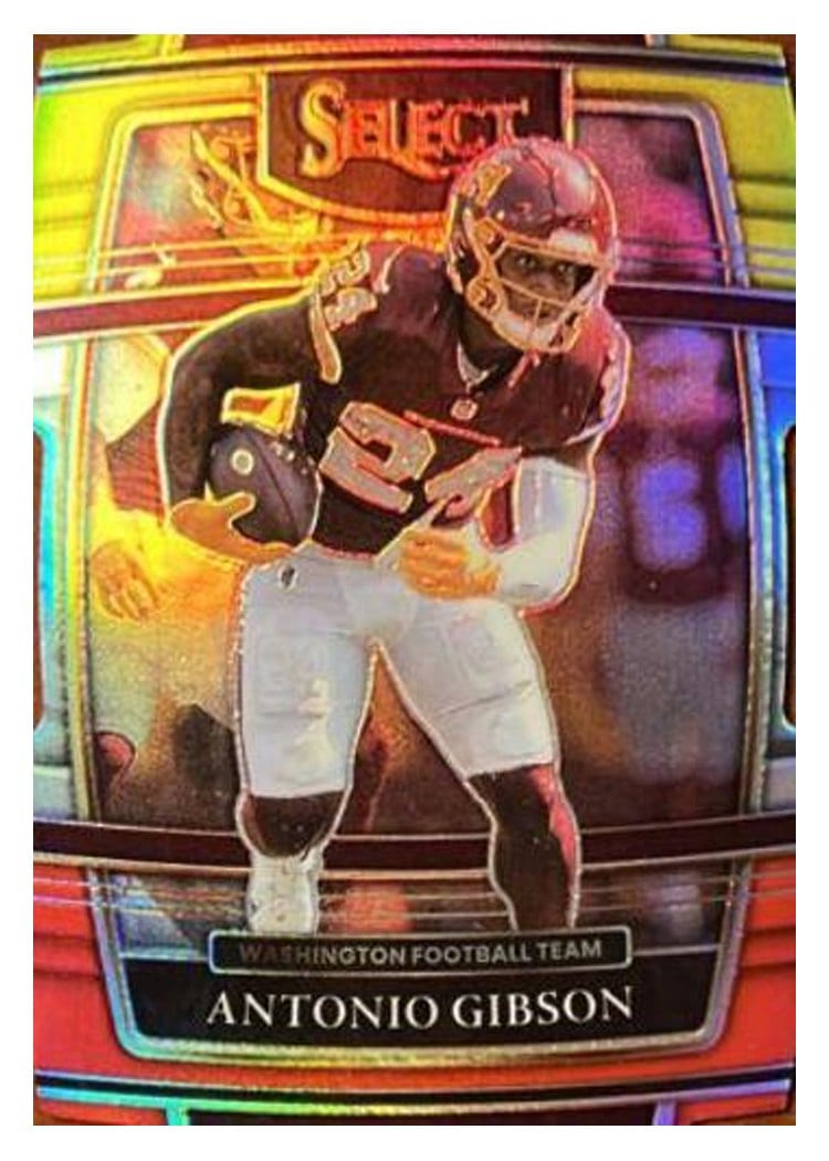 2021 Panini Select Base Set Antonio Gibson #34 card