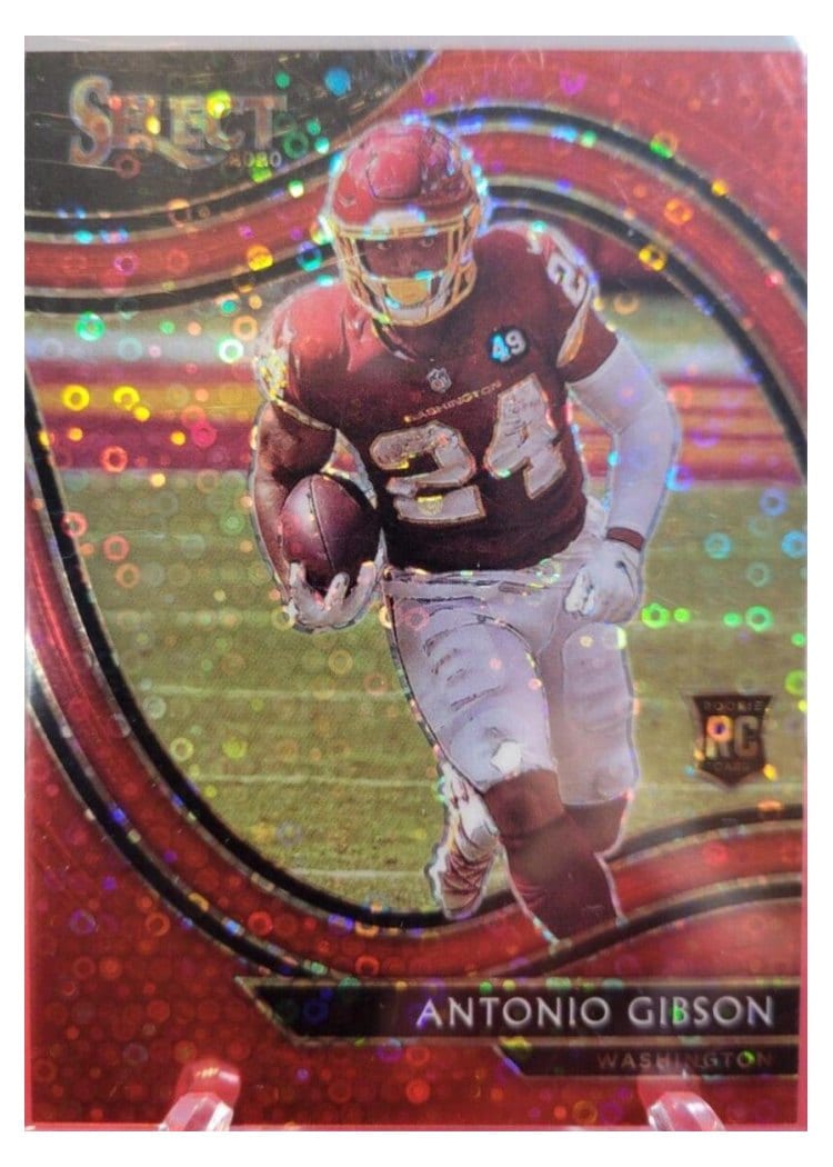 2021 Panini Select Base Set Antonio Gibson #34 card