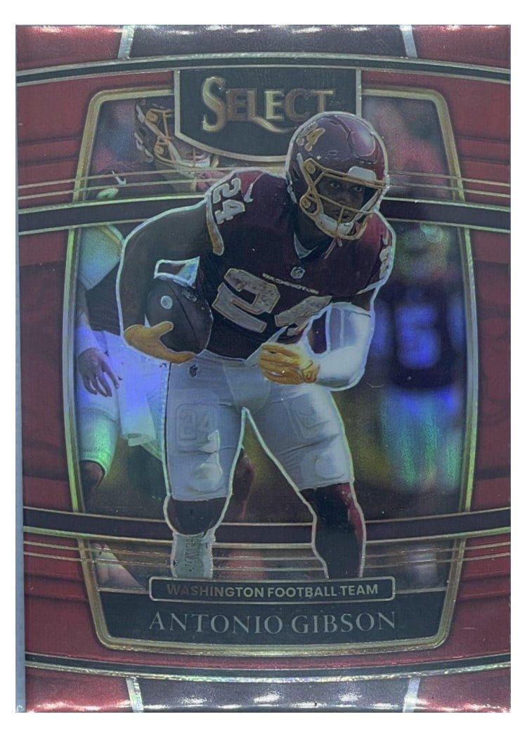 2021 Panini Select Base Set Antonio Gibson #34 card