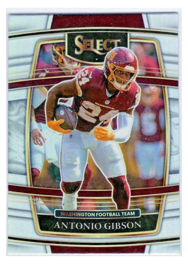 2021 Panini Select Base Set Antonio Gibson #34 card