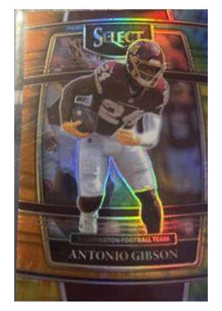 2021 Panini Select Base Set Antonio Gibson #34 card