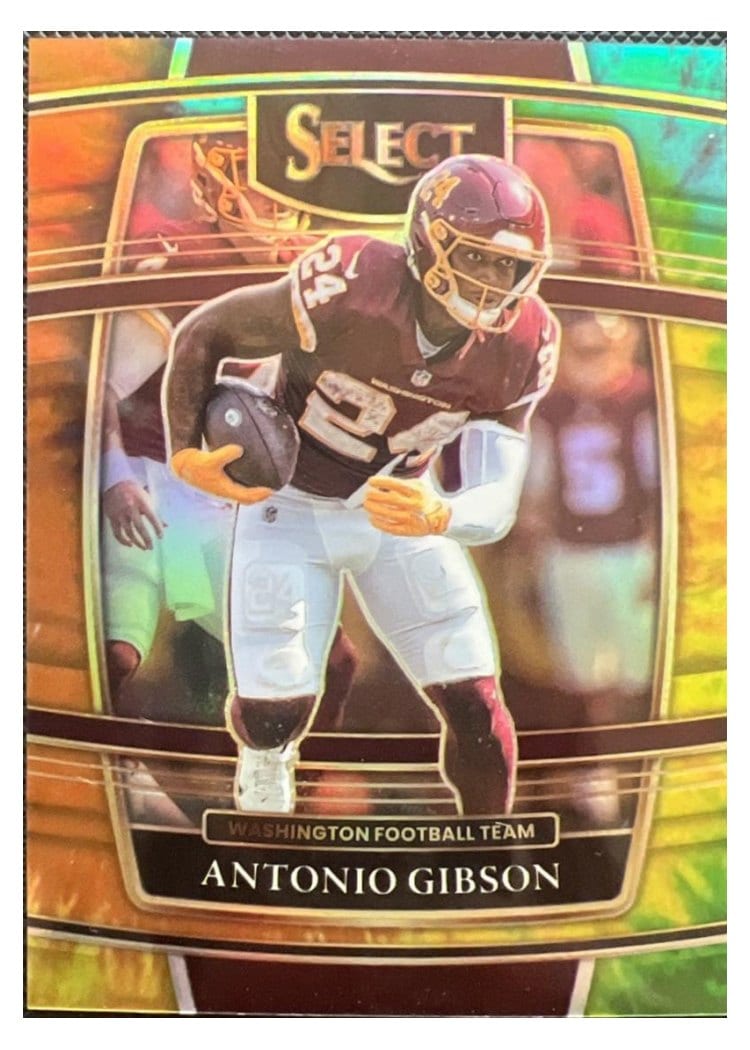 2021 Panini Select Base Set Antonio Gibson #34 card