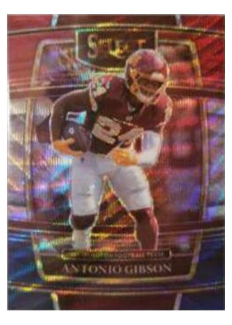 2021 Panini Select Base Set Antonio Gibson #34 card