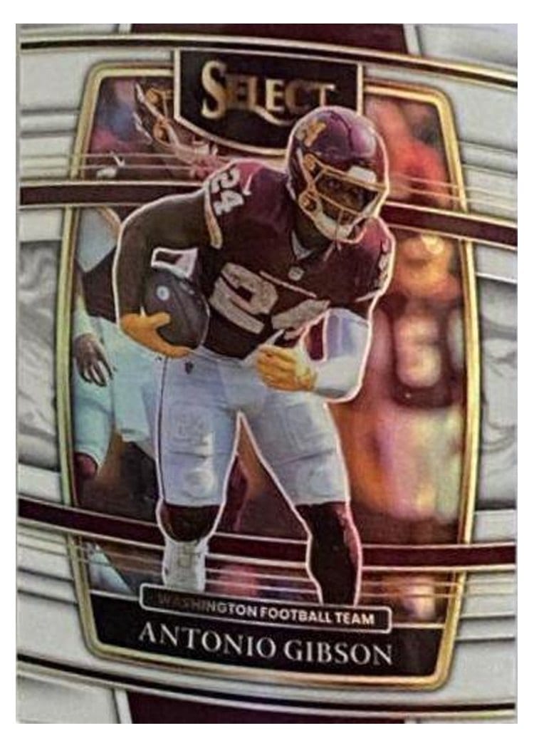 2021 Panini Select Base Set Antonio Gibson #34 card
