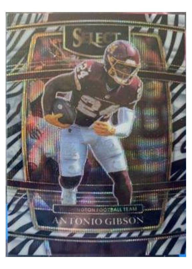 2021 Panini Select Base Set Antonio Gibson #34 card