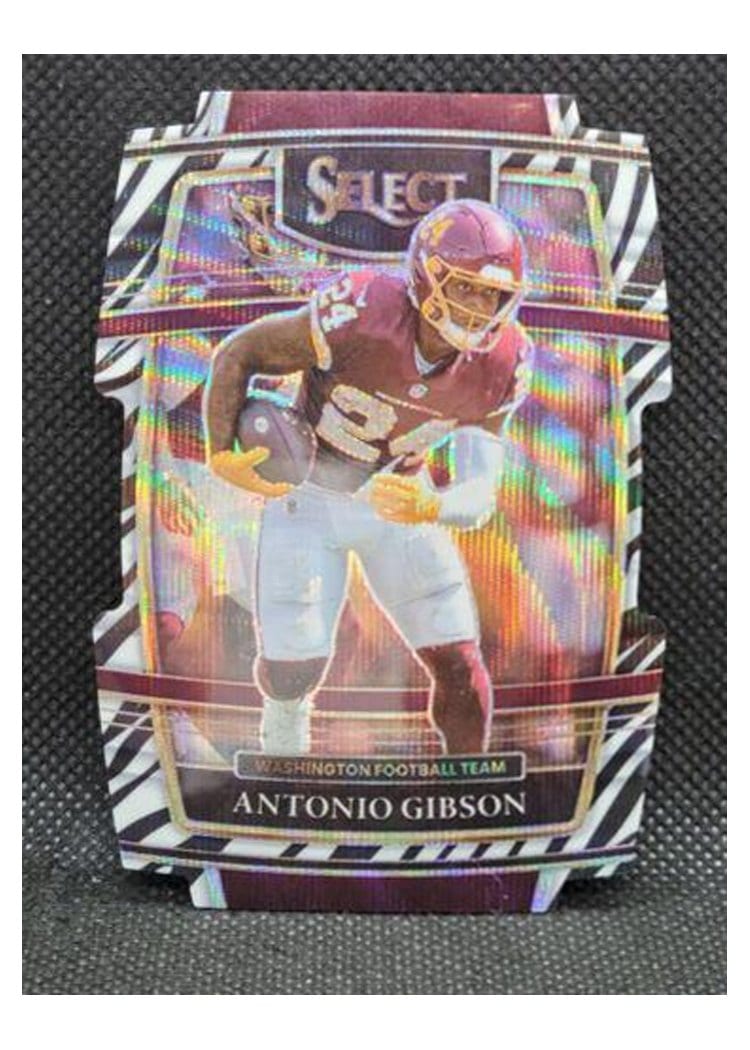 2021 Panini Select Base Set Antonio Gibson #34 card