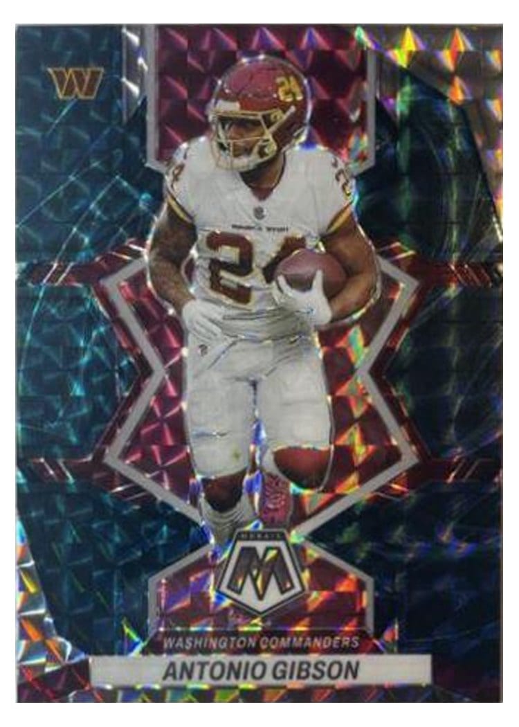 2022 Panini Mosaic Base Set Antonio Gibson #196 card