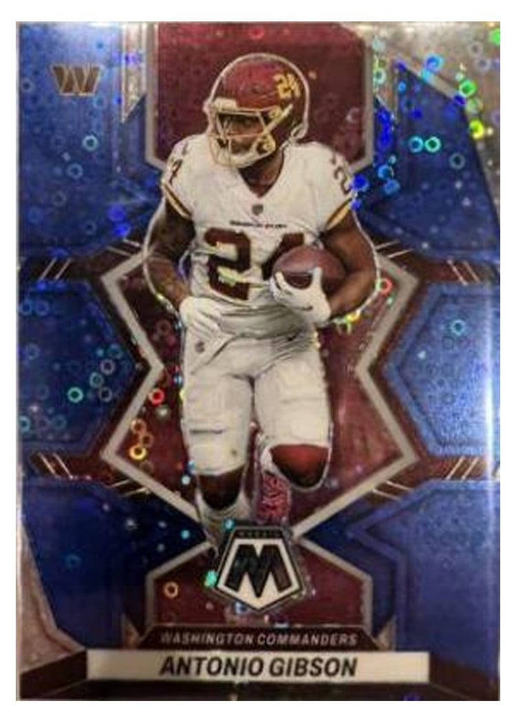 2022 Panini Mosaic Base Set Antonio Gibson #196 card