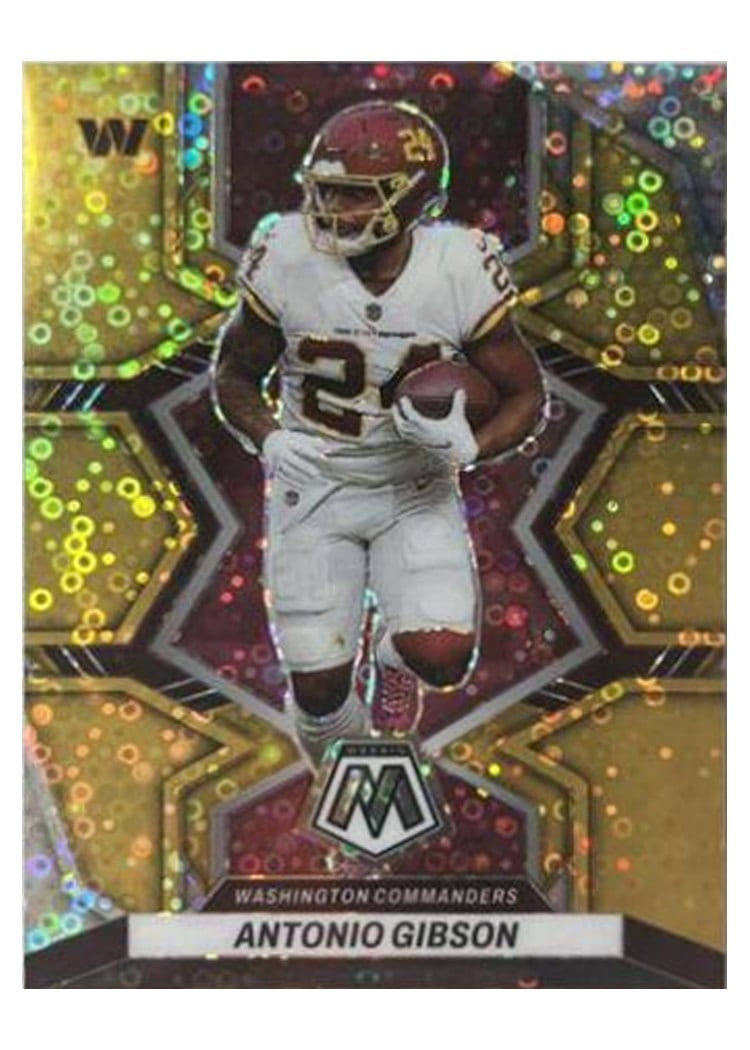 2022 Panini Mosaic Base Set Antonio Gibson #196 card