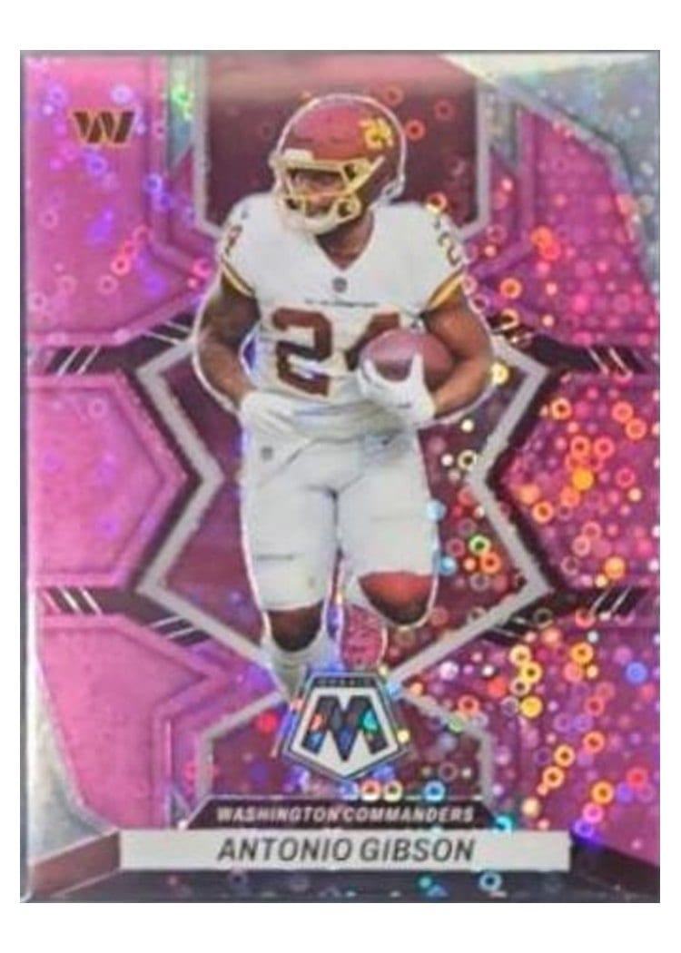 2022 Panini Mosaic Base Set Antonio Gibson #196 card