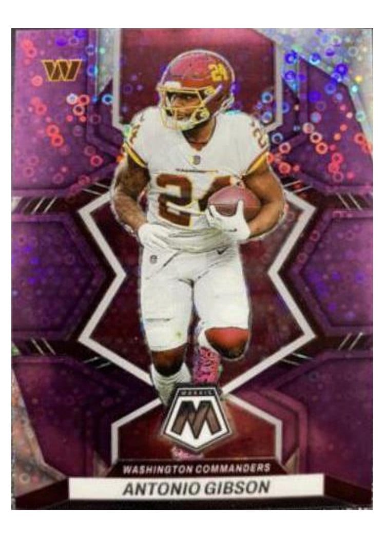 2022 Panini Mosaic Base Set Antonio Gibson #196 card
