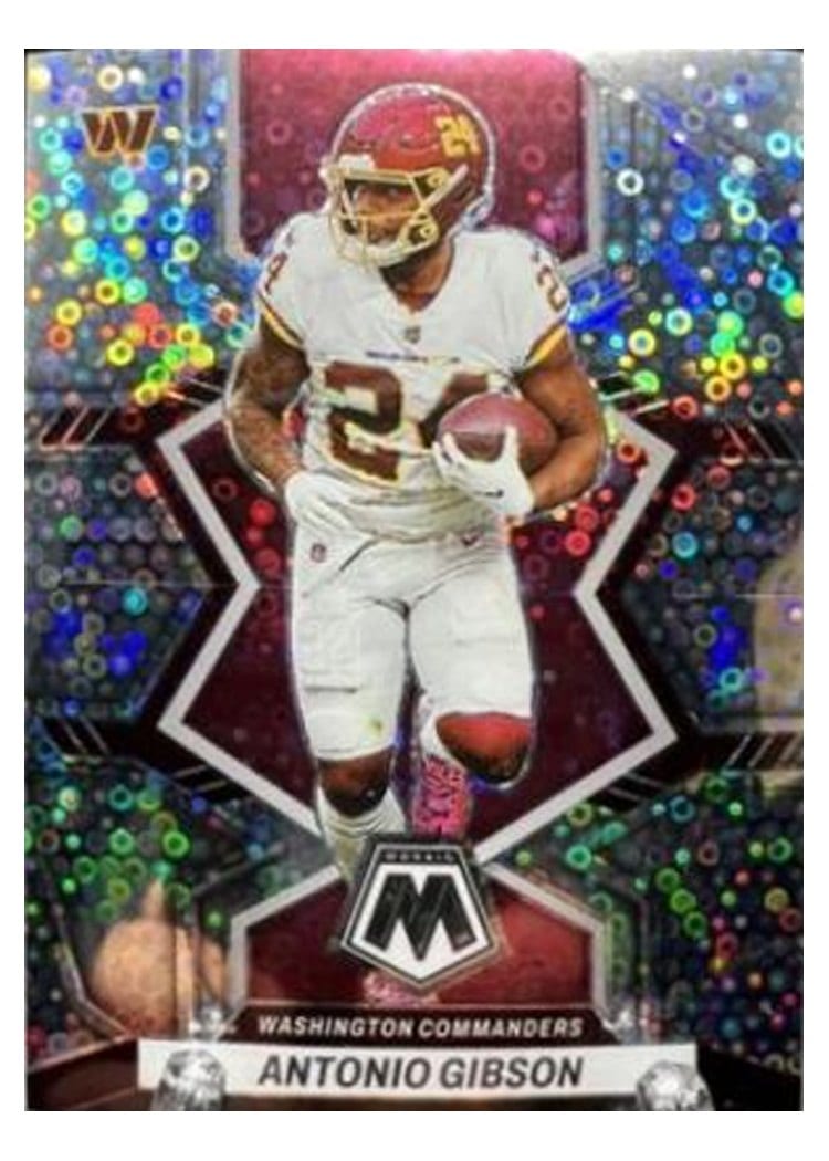 2022 Panini Mosaic Base Set Antonio Gibson #196 card