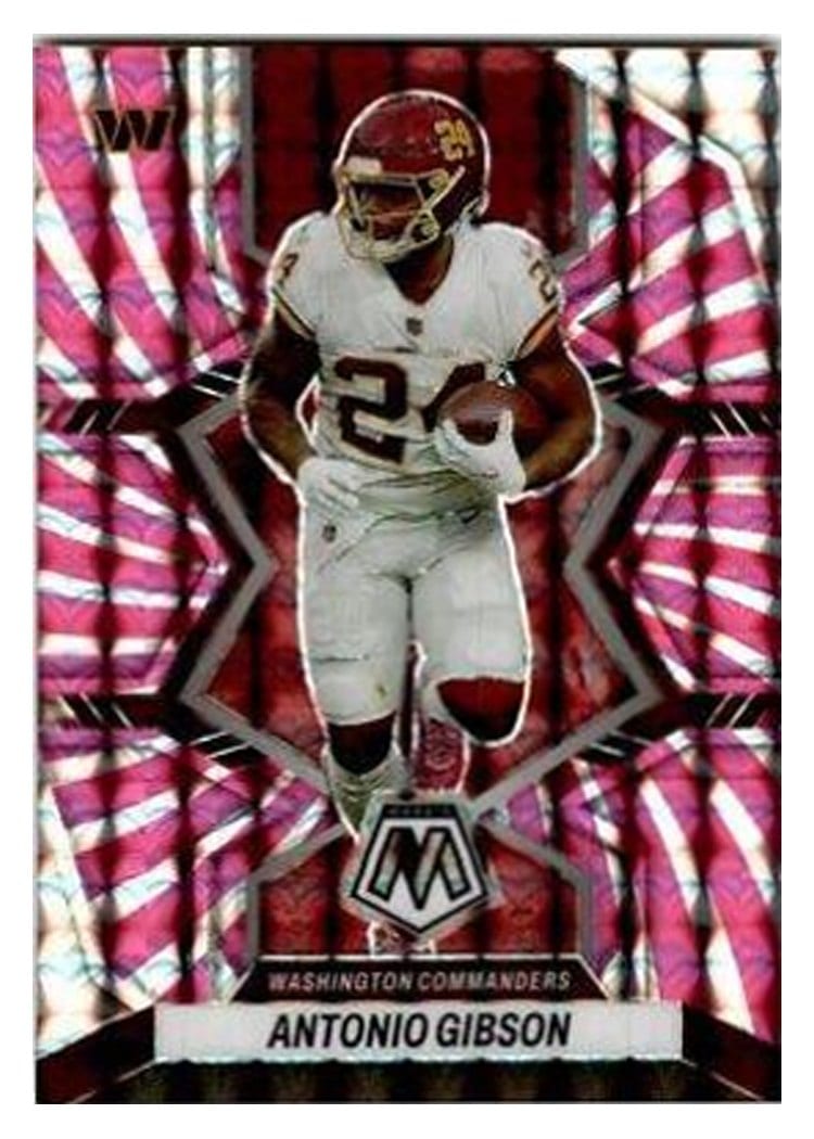 2022 Panini Mosaic Base Set Antonio Gibson #196 card