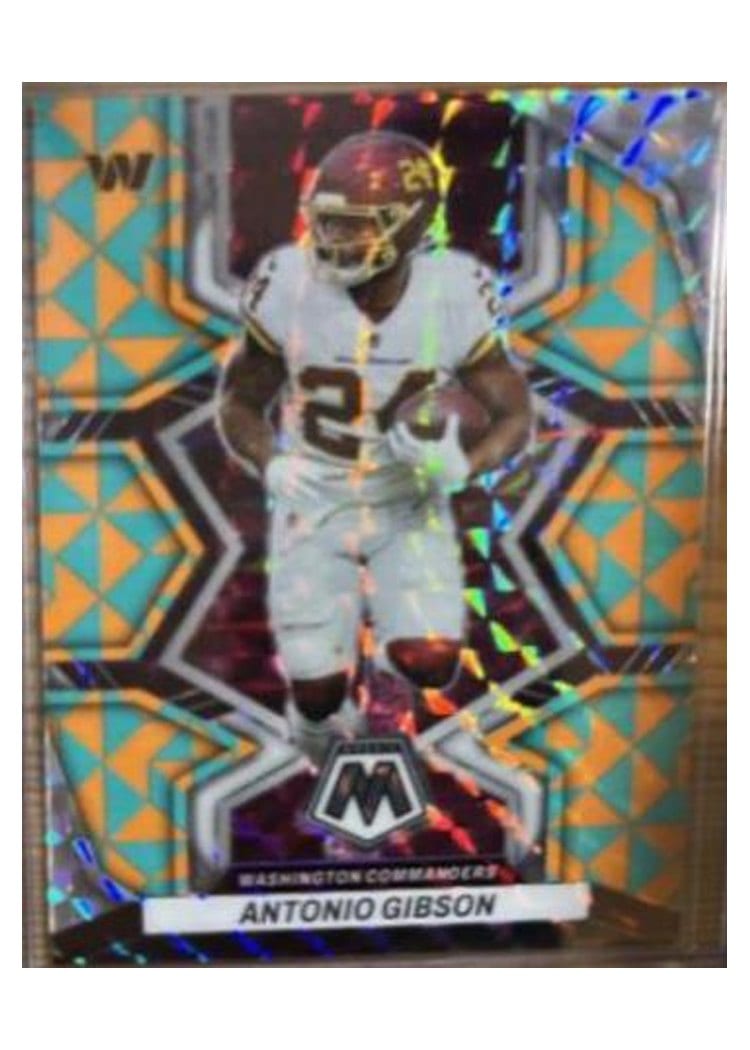 2022 Panini Mosaic Base Set Antonio Gibson #196 card