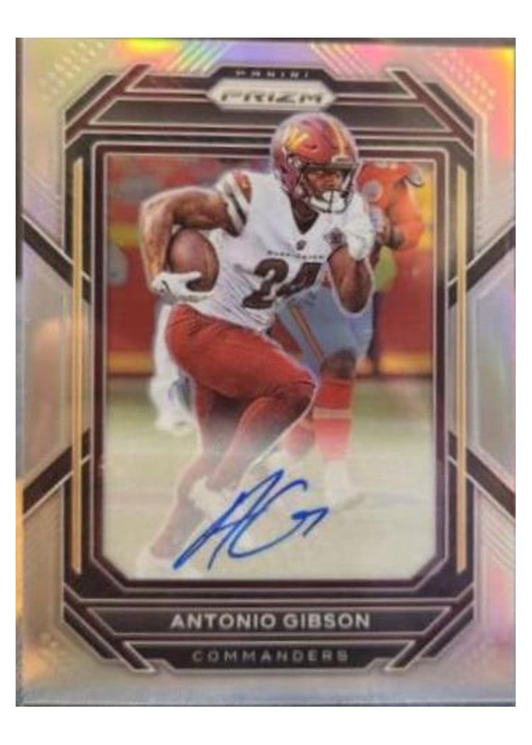 2022 Panini Prizm Base Set Antonio Gibson #293 card