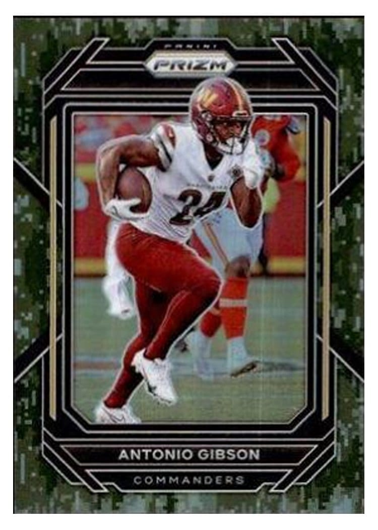 2022 Panini Prizm Base Set Antonio Gibson #293 card