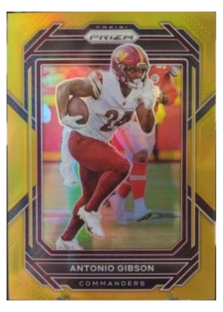 2022 Panini Prizm Base Set Antonio Gibson #293 card
