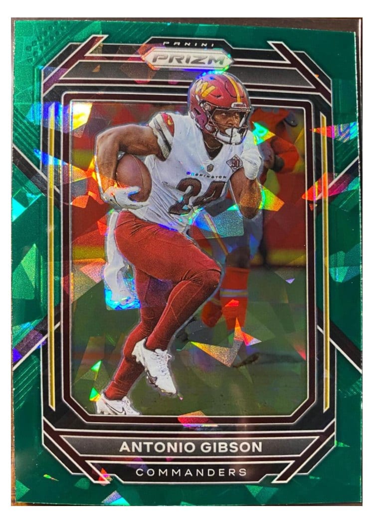 2022 Panini Prizm Base Set Antonio Gibson #293 card