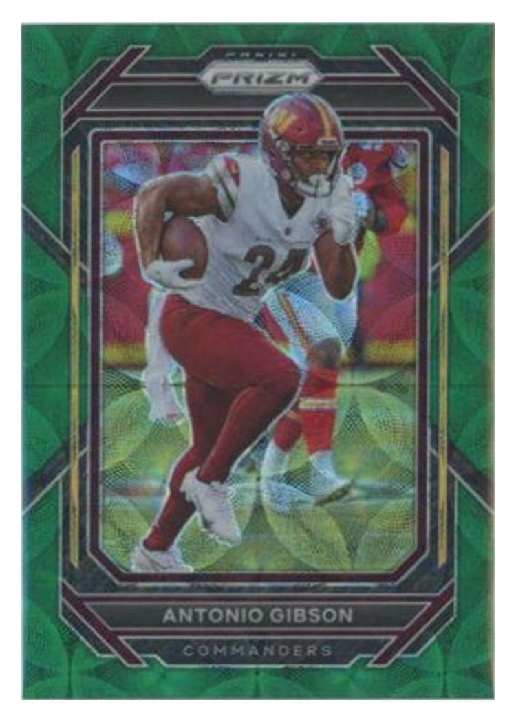 2022 Panini Prizm Base Set Antonio Gibson #293 card