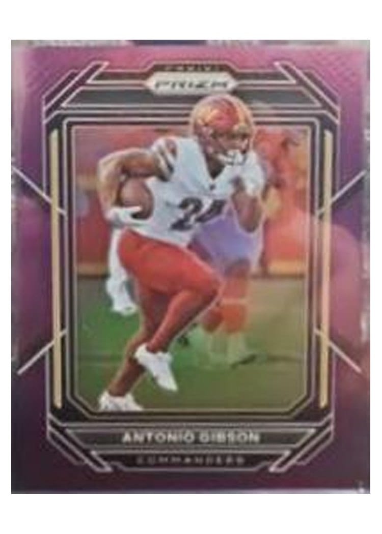 2022 Panini Prizm Base Set Antonio Gibson #293 card