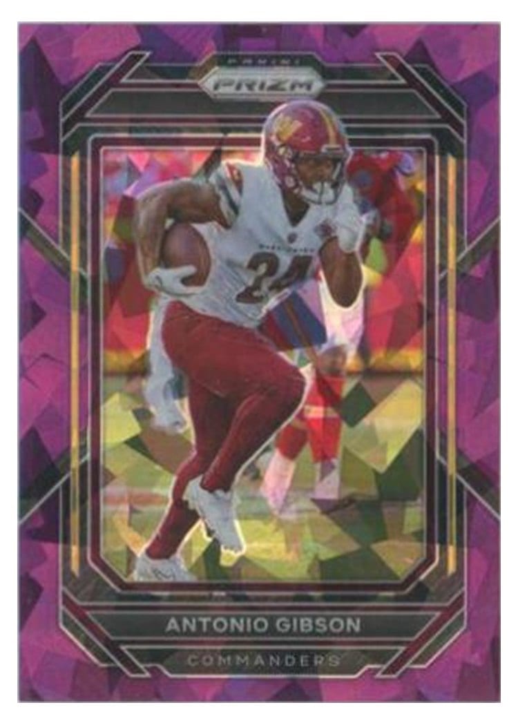 2022 Panini Prizm Base Set Antonio Gibson #293 card