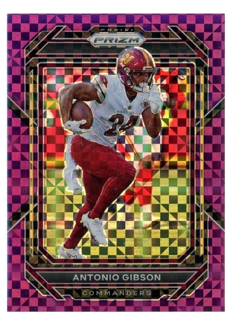 2022 Panini Prizm Base Set Antonio Gibson #293 card