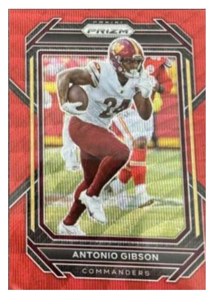 2022 Panini Prizm Base Set Antonio Gibson #293 card
