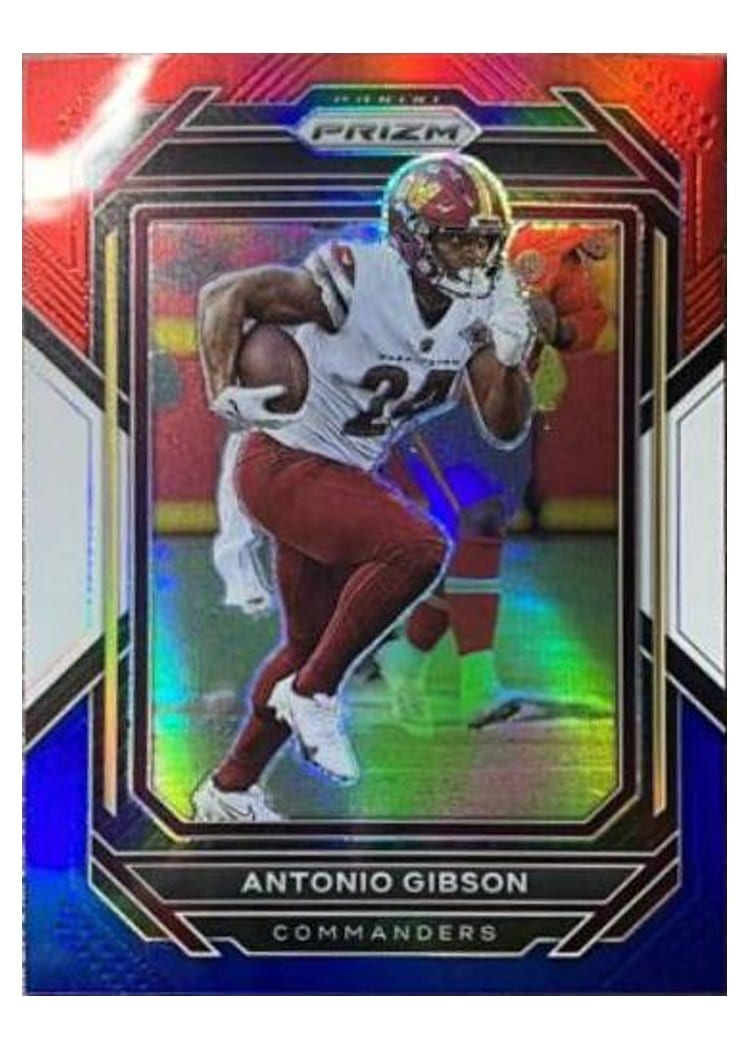 2022 Panini Prizm Base Set Antonio Gibson #293 card