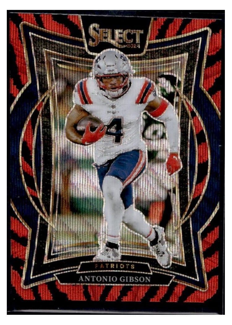 2024 Panini Select Base Set Antonio Gibson #7 card