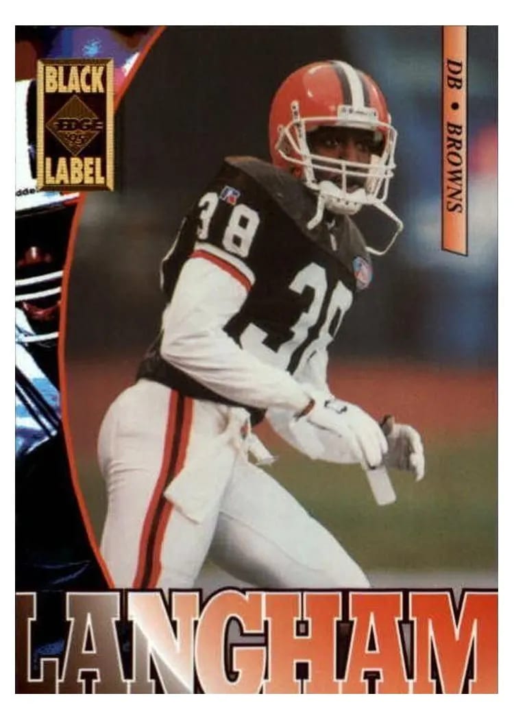 1995 Collector's Edge Edgetech Antonio Langham #13 card