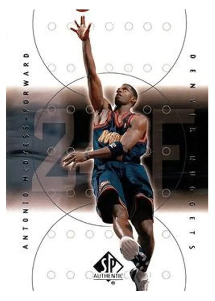 2000 SP Authentic Antonio McDyess #19 card