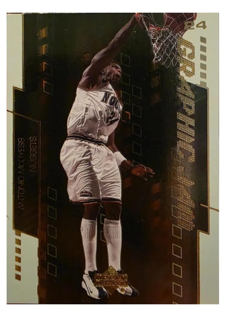 2000 Upper Deck Graphic Jam Antonio McDyess card