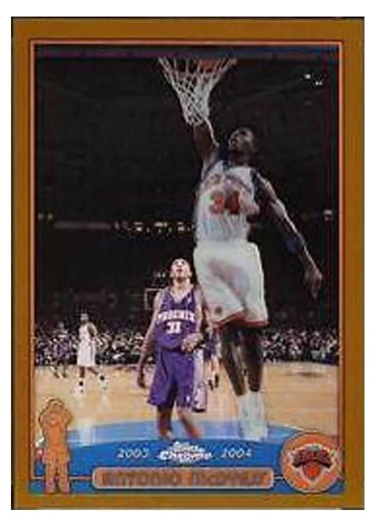 2003 Topps Chrome Antonio McDyess #89 card