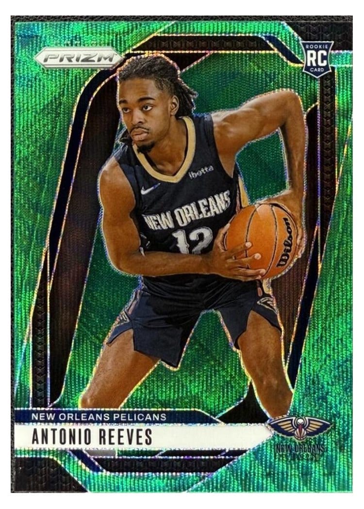 2024-25 Panini Prizm Base Set Antonio Reeves #253 card