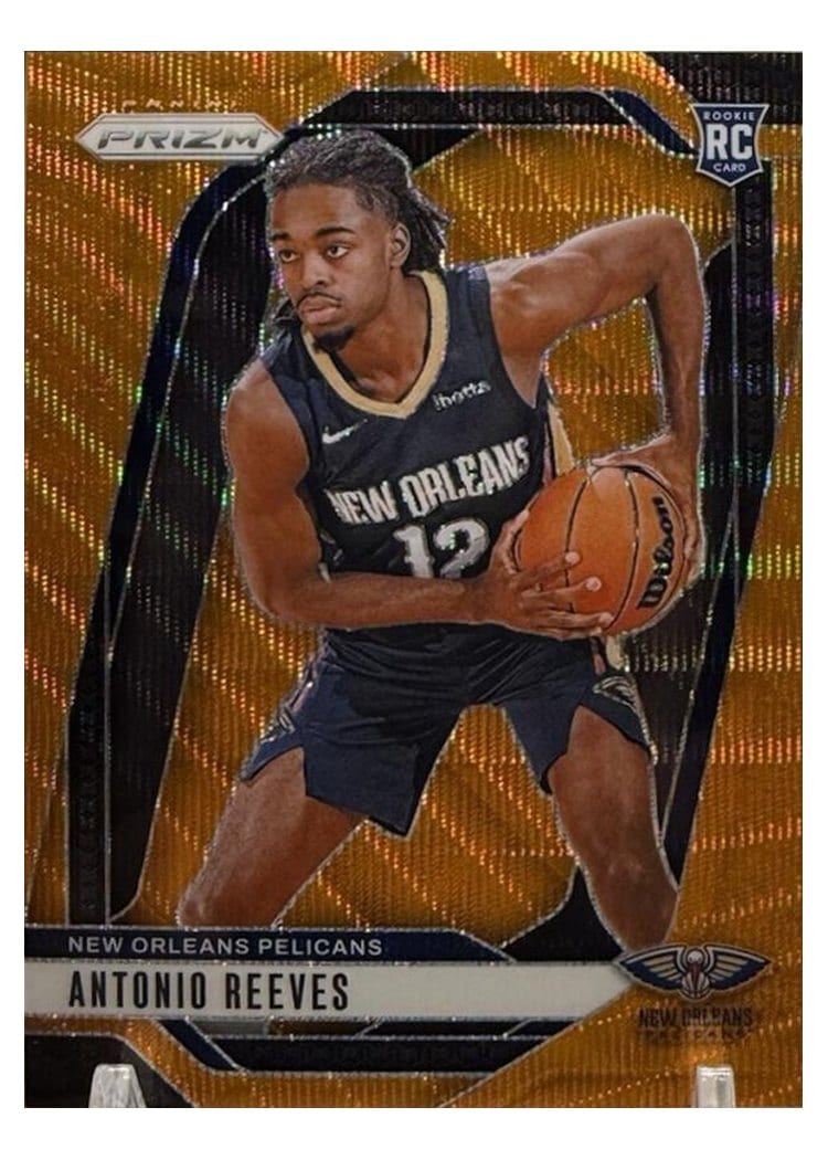 2024-25 Panini Prizm Base Set Antonio Reeves #253 card