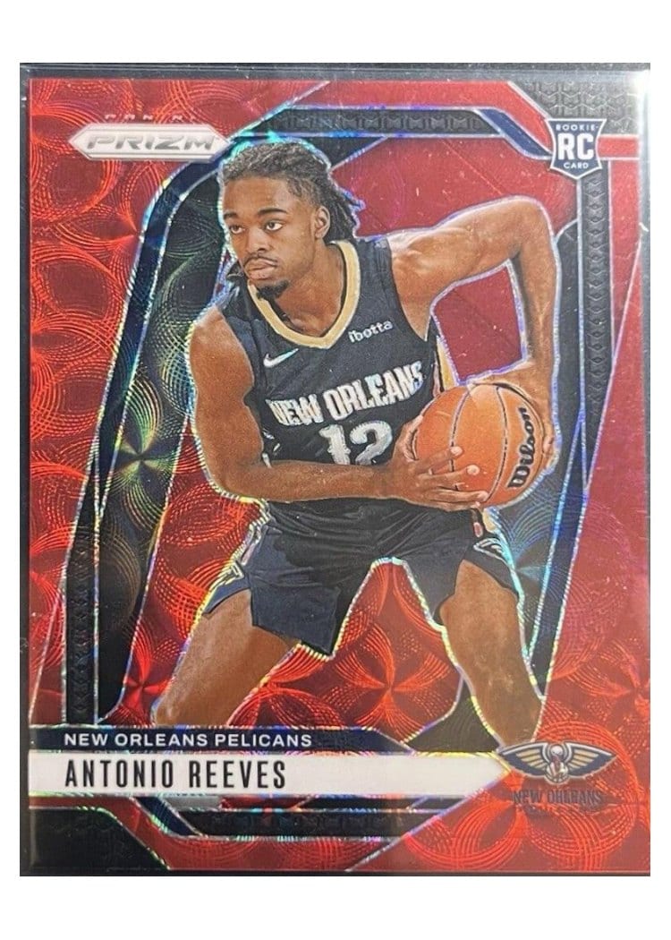 2024-25 Panini Prizm Base Set Antonio Reeves Choice Red #253 card