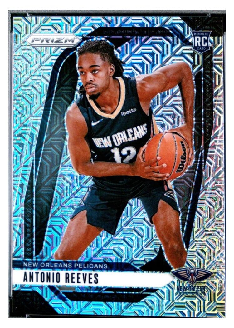 2024-25 Panini Prizm Base Set Antonio Reeves Mojo #253 card
