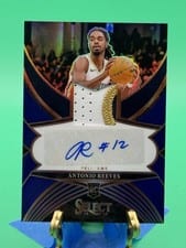 2024-25 Panini Select Rookie Jersey Autographs Antonio Reeves #RJA-REE card