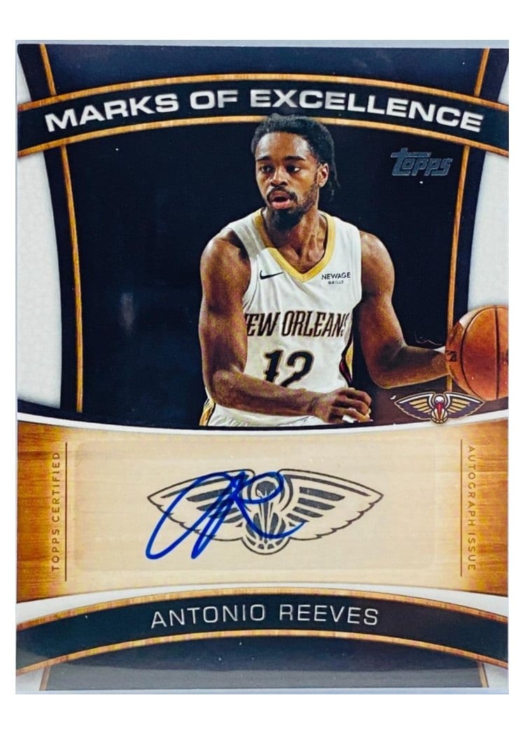 2025-26 Topps Marks of Excellence Antonio Reeves #ME-AR card