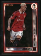 2022 Topps Merlin Chrome UEFA Club Competitions Antony #102 card