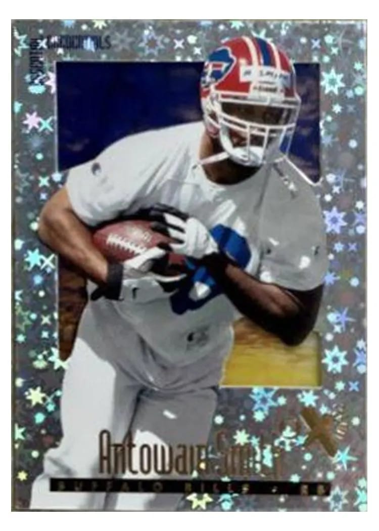 1997 Skybox E X2000 Antowain Smith #34 card