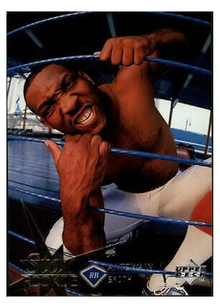 1997 Upper Deck Antowain Smith #16 card