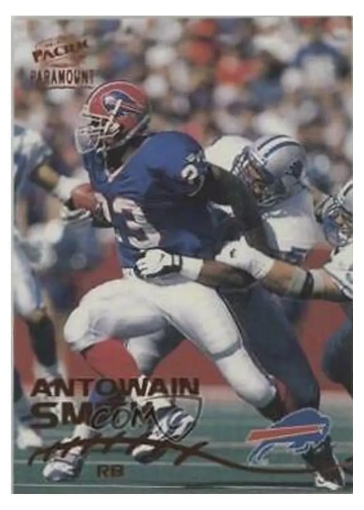 1998 Pacific Paramount Antowain Smith #30 card