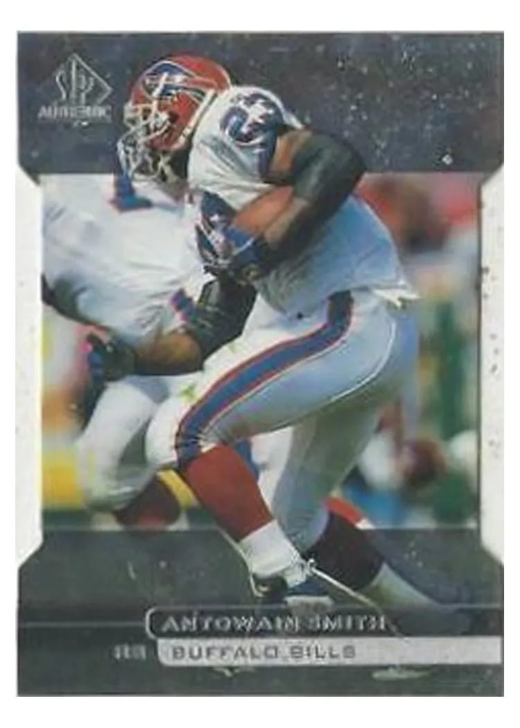 1998 SP Authentic Antowain Smith #52 card