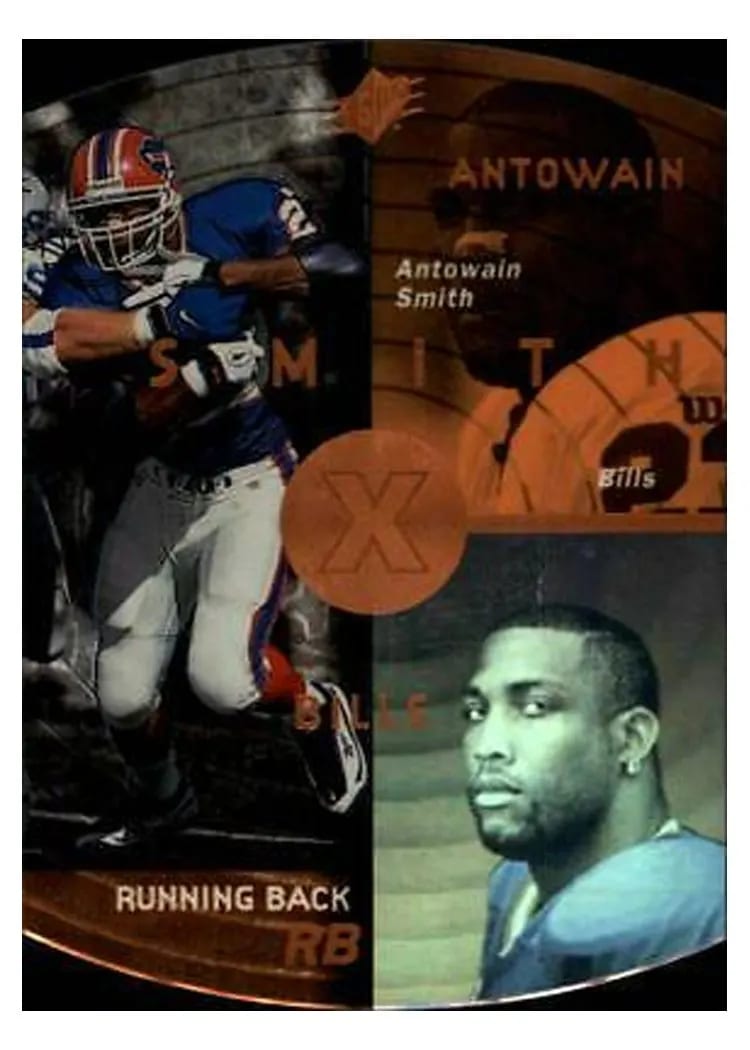 1998 SPx Antowain Smith #4 card