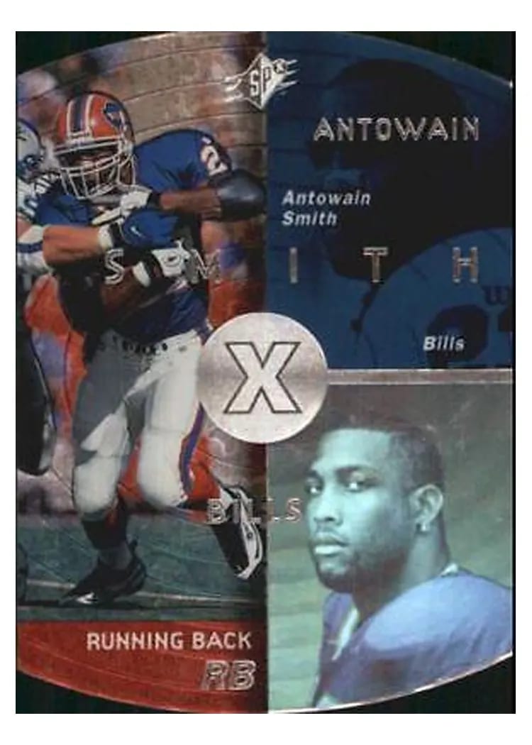 1998 SPx Antowain Smith #4 card
